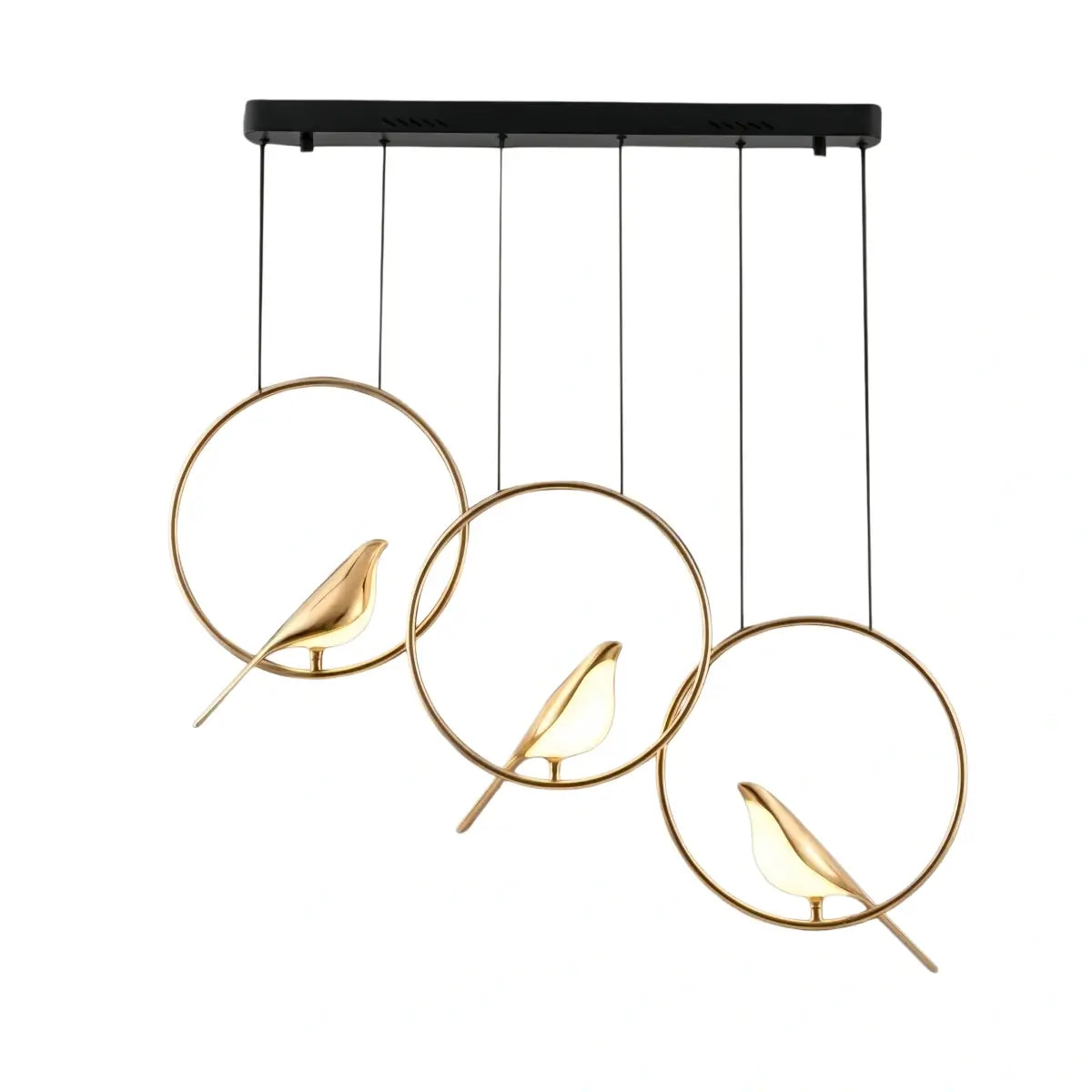 Vivara Nordic Magpie Bird Chandelier
